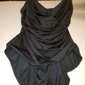 One-Piece Black Swimsuit Sz 16